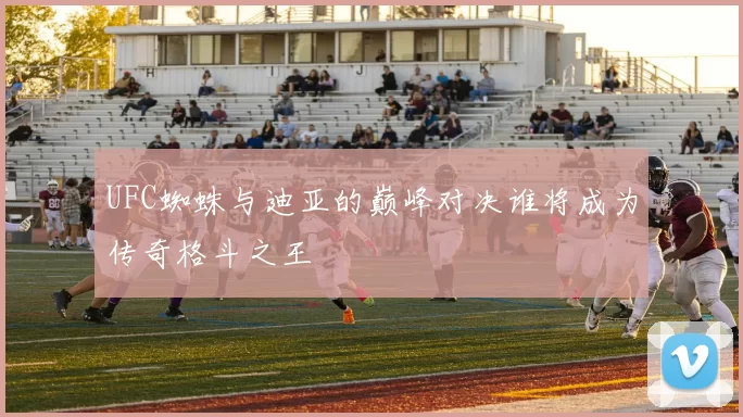 UFC蜘蛛与迪亚的巅峰对决谁将成为传奇格斗之王